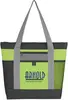 Personalized Tri-Color Tote Bag