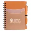Tri-Pocket Notebook & Satin Pen