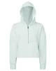 TriDri Ladies' Alice Half-Zip Hooded Sweatshirt