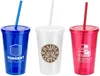 Custom Trifecta 16 oz Tumbler with Lid + Straw