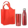 Tumbler and Bottle Set with Non-Woven Mini Gift Tote Bag