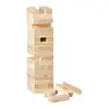 Custom Logo Tumbling Tower Wood Block Stacking Game