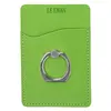 Tuscany Cell Phone Card Holder with Metal Ring Stand