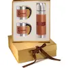 Tuscany Thermal Bottle & Coffee Cups Gift Set