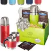 Tuscany Thermal Bottle & Cups Ghirardelli Cocoa Set