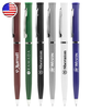 Twister Ballpoint Pen with Nickel Ring - Deluxe