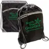 Two-tone Drawstring Bag