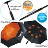 PPI Custom Windproof Umbrella with EVA Handle - 52" W