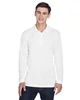 UltraClub Adult Cool & Dry Sport Long-Sleeve Polo