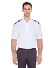 UltraClub Adult Cool & Dry Two-Tone Mesh Piqué Polo