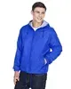 UltraClub Adult Fleece-Lined Hooded Jacket
