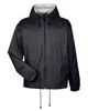 UltraClub Adult Fleece-Lined Hooded Jacket