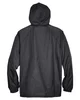 UltraClub Adult Quarter-Zip Hooded Pullover Pack-Away Jacket