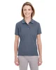 UltraClub Ladies' Heathered Piqué Polo