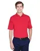 UltraClub Men's Cool & Dry 8-Star Elite Performance Interlock Polo
