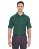 UltraClub Men's Platinum Honeycomb Piqué Polo