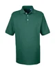 UltraClub Men's Platinum Honeycomb Piqué Polo