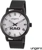 Ungaro Primo Custom Logo Mesh Watch - Trendy & Water-resistant Promotional Timepiece