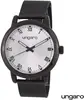 Ungaro Primo Custom Logo Mesh Watch - Trendy & Water-resistant Promotional Timepiece