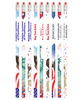 USA Themed Patriotic #2 Lead Foiled Pencil