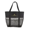 Customizable Mesh Utility Beach Tote