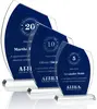 Customizable Sapphire Acrylic Corporate Award