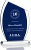 Customizable Sapphire Acrylic Corporate Award