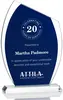 Customizable Sapphire Acrylic Corporate Award