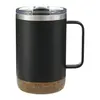 Custom Insulated Camp Mug with Cork Base - 14oz