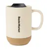 Valo Ceramic Lidded Mug - 14 Oz.