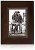 Vanderbilt Espresso/Copper Photo Frame with Metal Accents