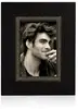 Elegant Custom Photo Frame with Ebony/Silver Cast Metal Finish