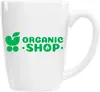 Vienna - 11 oz. White Ceramic Bistro Mug