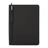 Branded Heathered Zippered Padfolio - FSC® Mix Vienna