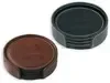 Custom Vintage Leather Coaster Set