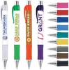 Vision Grip Click Pen with Silver Trim (Black or Blue Ink)