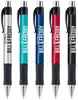 Vision Grip Click Pen with Silver Trim (Black or Blue Ink)