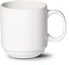 12oz Custom Printed Vivian Porcelain Coffee Mug for Business Promotion