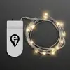 Warm White Crafting Fairy Lights, 20 LEDs, 80" Long