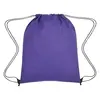 Water-Resistant Bicolored Drawstring Knapsack