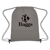 Wave Design Non-Woven Drawstring Bag