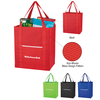 Wave Design Non-Woven Shopper Tote Bag