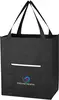 Wave Design Non-Woven Shopper Tote Bag