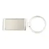 Custom Silver Wave Key Ring - Metal Alloy