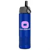 Wave Tritan® Bottle with Ring-Straw Lid (24 oz.)