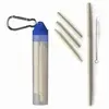 Wheat Straw Plastic Keychain Set