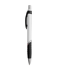 White Barrels Clicker Pen with Grip