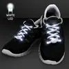 White LED Shoelaces for Night Fun Runs