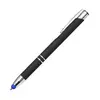 Custom Branded William Pen with Stylus - Premium Metal Design