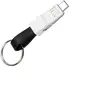 PromoWizard Keyring Cable 3-in-1 - Mobile Device Adapter & Charger